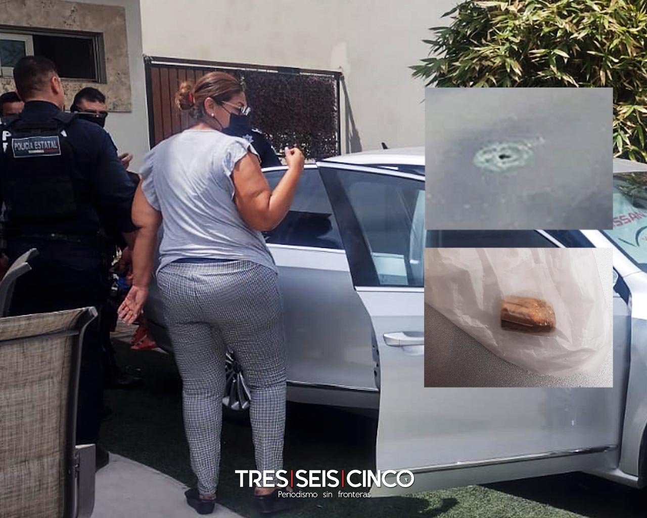 Balean carro de Rebeca Barrera Amador ex presidenta del IEE