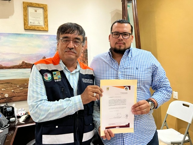 Recibe nombramiento José Martín Talamantes como Tesorero