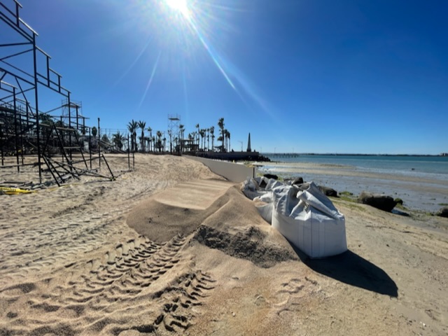 Alteran hábitat de tortuga golfina, para desarrollar mundial de voleibol de playa