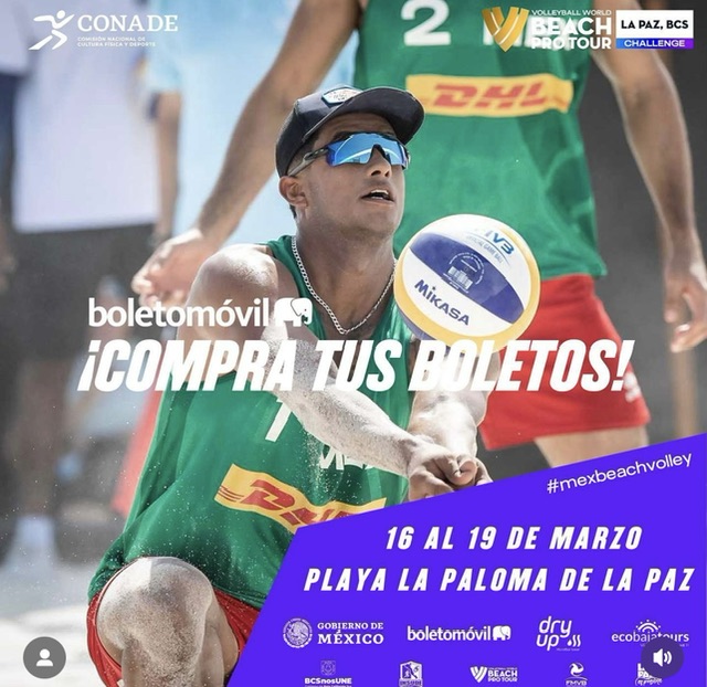 Salen a la venta Boletos para mundial de Voleibol de Playa en #LaPaz