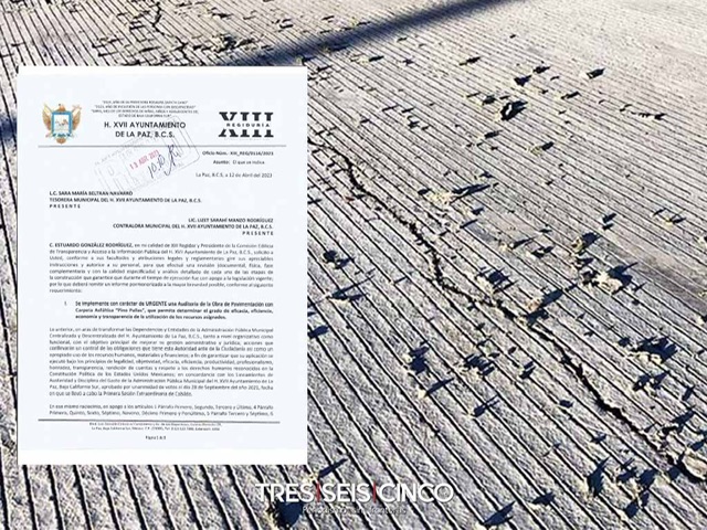 Regidor Solicita auditoría de obra de pavimentación en bulevar Pino payas