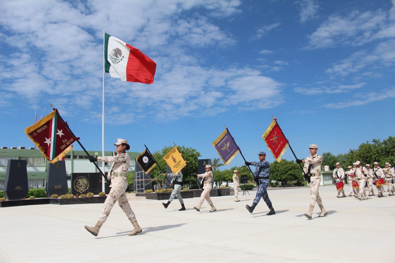 669 militares marcharán en BCS el próximo 16 de septiembre