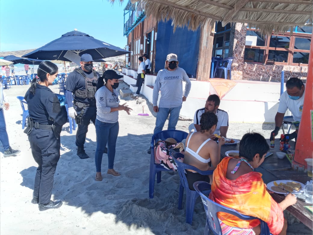 Inicia la restricción y acceso a Playas en La Paz
