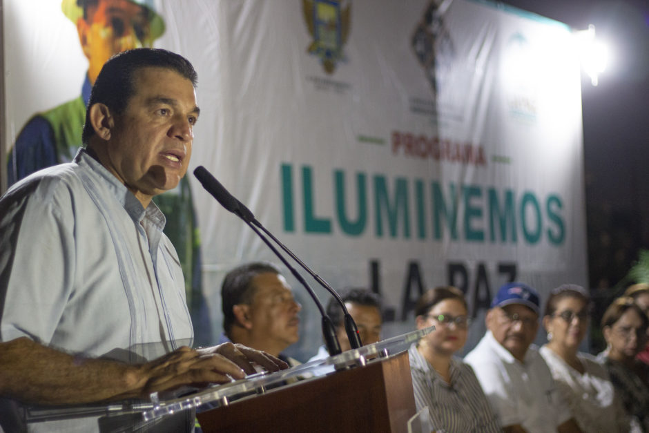 “Anuncié y lo sostengo  en seis meses iluminaremos La Paz”.