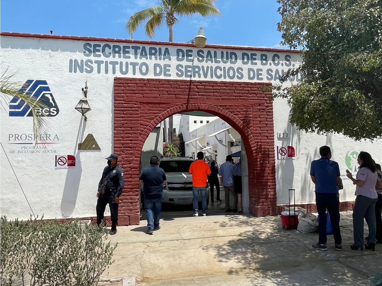 Sede Secretaria de Salud  a peticiones de trabajadores