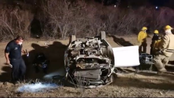 Fatal accidente con tres muertos, uno decapitado